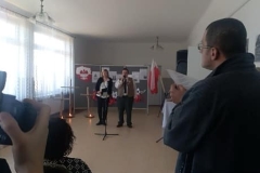 Występ uczestników ŚDS Janów Lubelski w Prawnie z okazji Dnia Poezji Patriotycznej