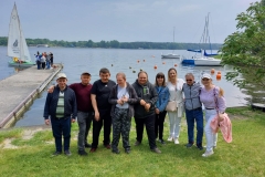 Zdjęcie grupowe Uczestników ŚDS nad Zalewem