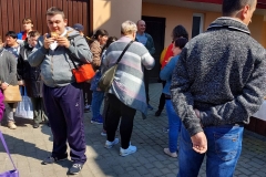 Uczestnicy ŚDS na wyjeździe integracyjnym w Bychawie
