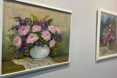 Obrazy malarska Stefanii Wójcik w Janowskim Ośrodku Kultury