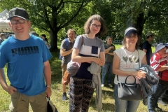 Uczestnicy podczas pikniku żeglarskiego 